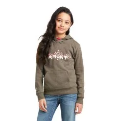 Ariat International Ariat Girl's REAL Logo Hoodie
