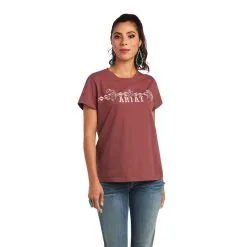 Ariat International Ariat Women’s Real Bucking Bronc SS Tee