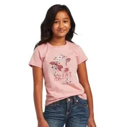Ariat International Ariat Girls Moo-ChaCha Tee