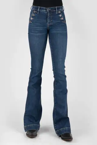 Tin Haul Co Women's Tin Haul Libby Highrise Flare Jean