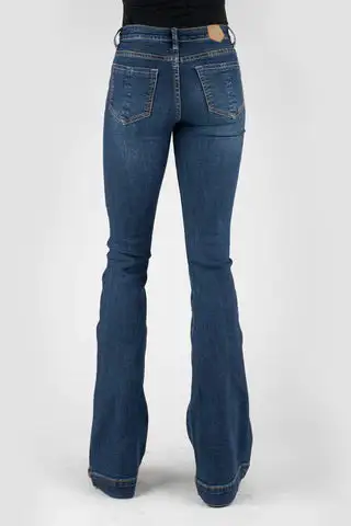 Tin Haul Co Women's Tin Haul Libby Highrise Flare Jean - Image 3