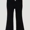 Wrangler Girl's Premium Patch Jean-Black