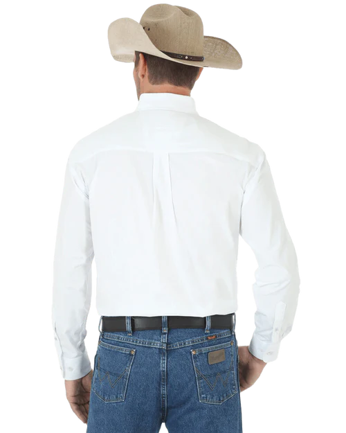 Wrangler Men's George Straight White Shirt - Image 2