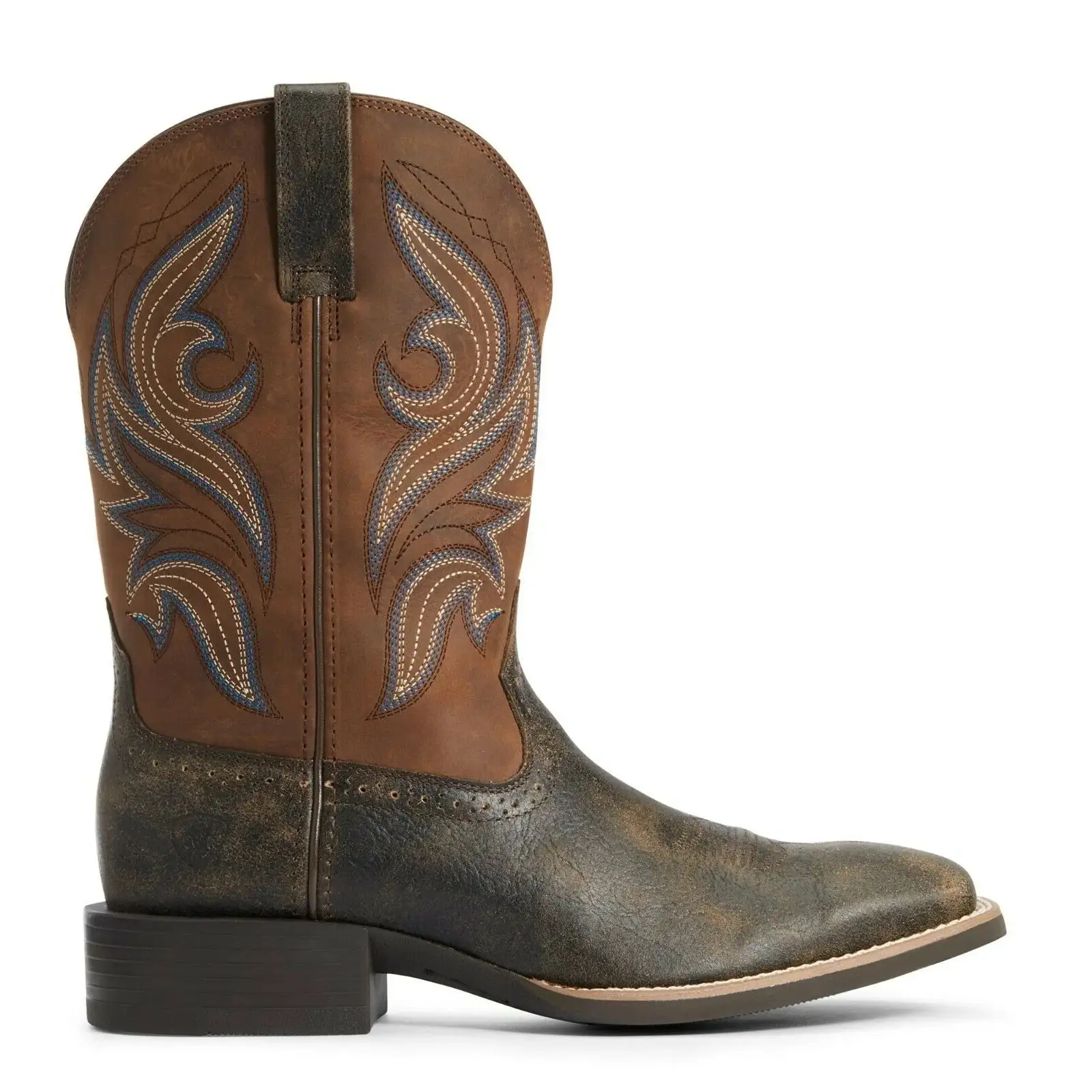 Ariat International Ariat Men's Sport Knockout Distressed Brown Boots - Image 4