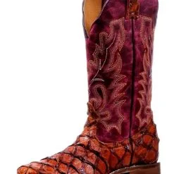 Womens Snake Skin Boulet Boot 6513