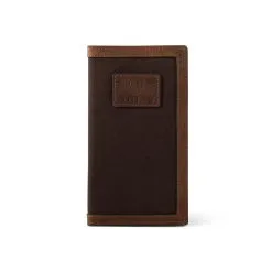 M&F Western Ariat Brown Logo Rodeo Wallet