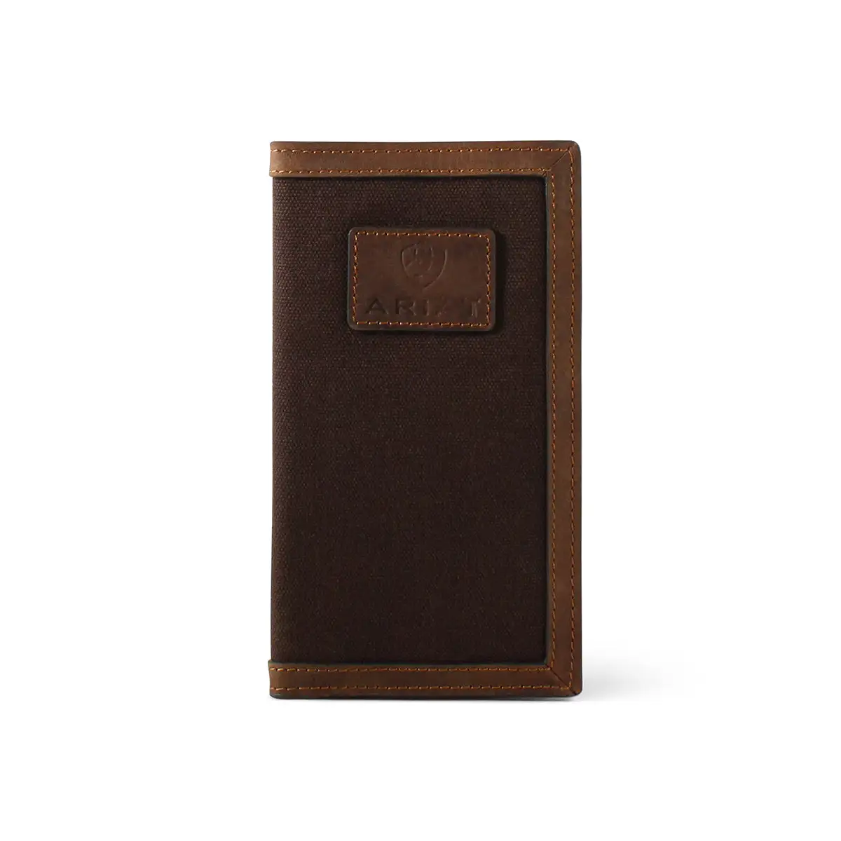 M&F Western Ariat Brown Logo Rodeo Wallet