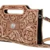 Rafter T Brown Chic Clutch/Crossbody Bag
