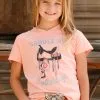 Miller International Cruel Denim Girl's Saddle Up Buttercup Graphic T-Shirt