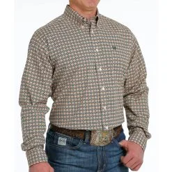 Miller International Cinch Men's Long Sleeve Print Shirt