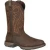Mens Durango Rebel Chocolate Pull-On Boots