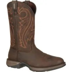 Mens Durango Rebel Chocolate Pull-On Boots