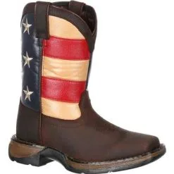 Kids Durango Flag Boot