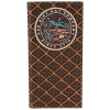 TRENDITIONS Red Dirt Hat Co. Leather Rodeo Wallet W/Desert Scene Logo Patch