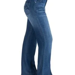 Just Tuff Women’s Cowgirl Tuff Unwind High Waist Wide Trouser