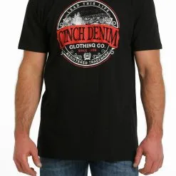Miller International Cinch Men's "Lead This Life" Black T-Shirt