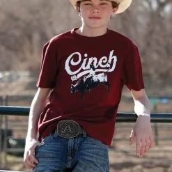 CINCH Boys Rodeo Logo Shirt