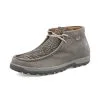 Men’s Twisted X Grey & Grey Elephant Chukka Driving Moc