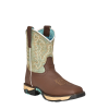 Women's Corral Mint & Brown Work Boot