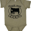 The Whole Herd "Plays Well With Udders" Onsie