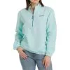 Miller International Cinch Women's Light Blue 1/2 Zip Pullover