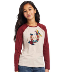 Ariat International Ariat Girl's REAL Ropey Rose Shirt