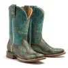 Tin Haul Co Womens Tin Haul Feather Plume Boot 14-021-0101-5003 TA