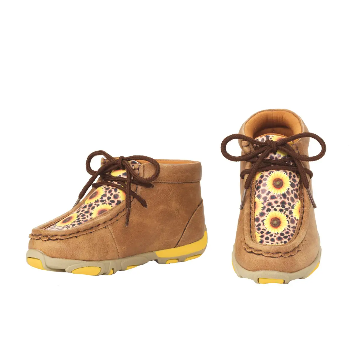 M&F Western Twister Toddler Girls Sunnie Style Tan Chukka Boot