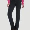 Wrangler Womens Riding Jean Q-Baby- Dark Dynasty