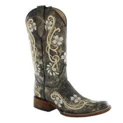 Corral Womens Circle G Foral Boot