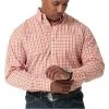 Wrangler Men's Riata Long Sleeve Button Down Shirt