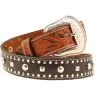 Nocona Belt Co. Boy's Nocona Black Belt W/Studs