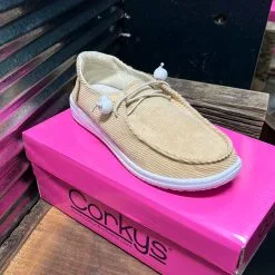 Women's Corkys Tan Corduroy 51-0127-TNCR-T