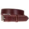 1C56 Men’s Texas Saddlery Burgundy Latigo Belt