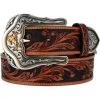 BRIGHTON Tony Lama Men's Westerly Ride Leather Belt