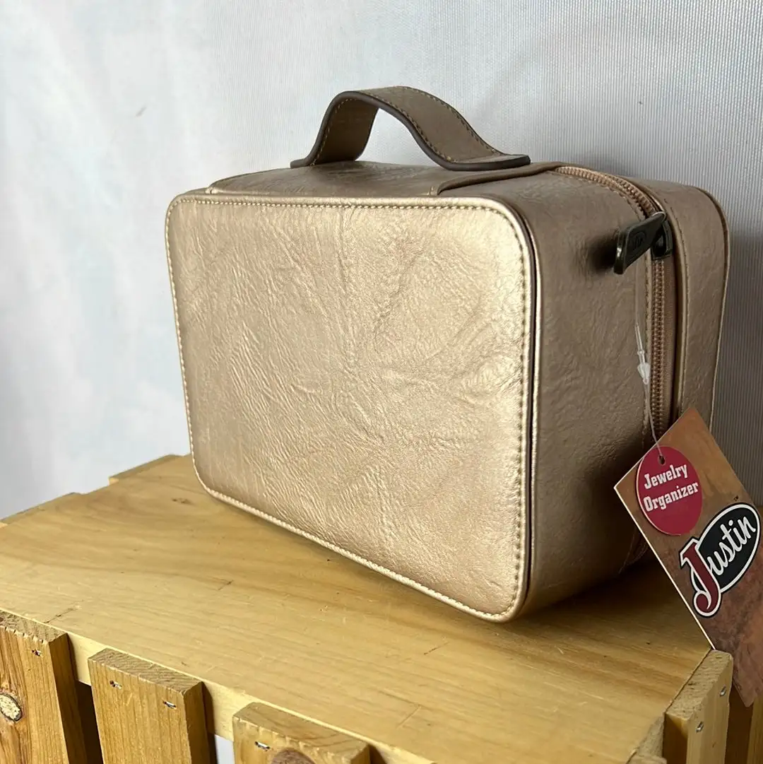 TRENDITIONS Justin Jewelry Case Blush Gold Metallic - Image 2