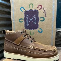 Kids Twisted X Oiled Saddle Mocs