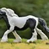 REEVES INTERNATIONAL Breyer Black And White Piebald Gypsy Mare No. 88779