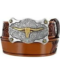 BRIGHTON Tony Lama Kid's Lil Tex Belt