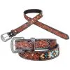 CIRCLE Y OF YOAKUM Mens Circle Y Beaded Belt 2010-BT