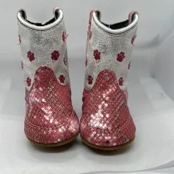 Jama Old West Pink Silver Snake/Antique White Poppets