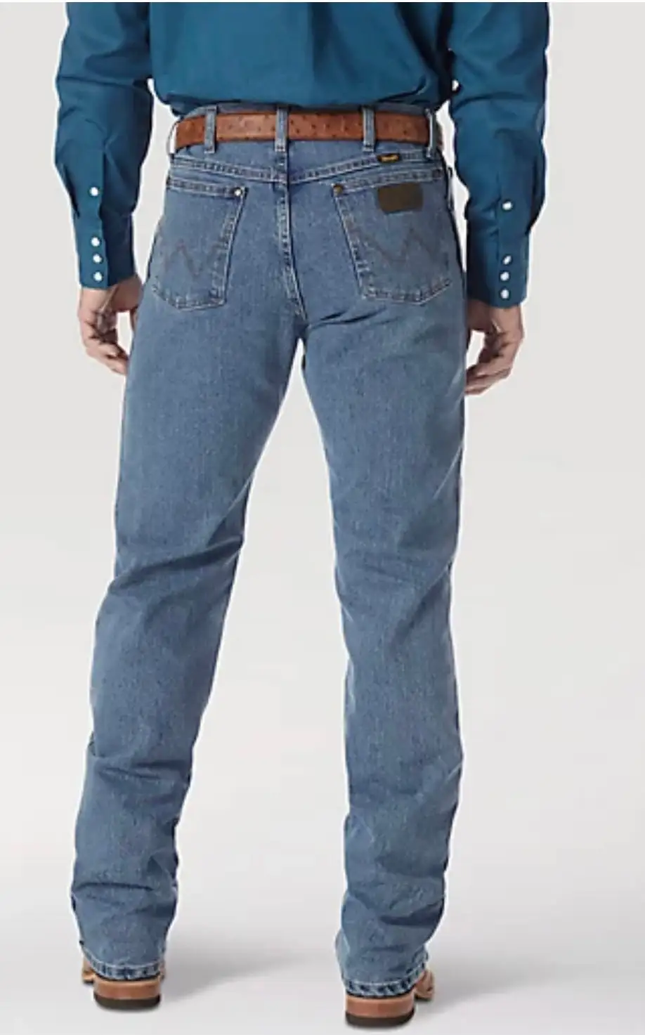 Wrangler Men's Advanced Comfort Cowboy Cut Regular Fit Jeans 1047MACSB - Image 3