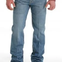 Miller International Cinch Men's Relaxed Fit Medium Stonewash Grant Jeans