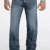 Miller International Cinch Men's White Label Medium Stonewash Jeans