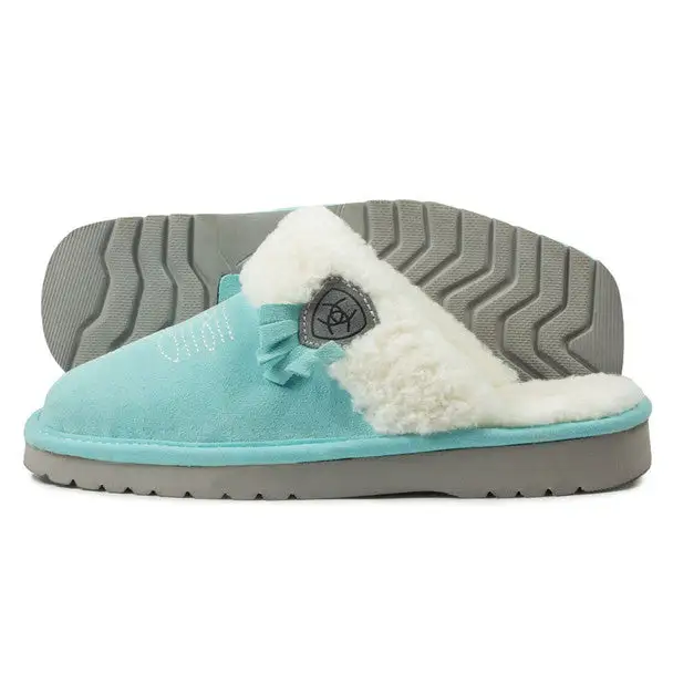 Ariat International Ariat Women's Jackie Square Toe Turquoise Slippers