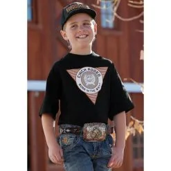 Boy's Cinch Rodeo Born In The West T-Shirt